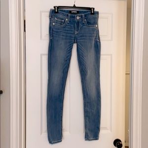 Express skinny jeans
